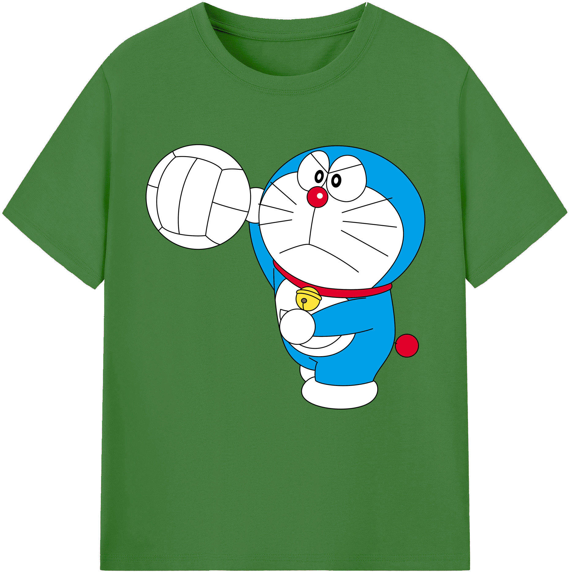 （画像用） ドラえもん Doraemon レディースカジュアルプリントTシャツ（綿100％）